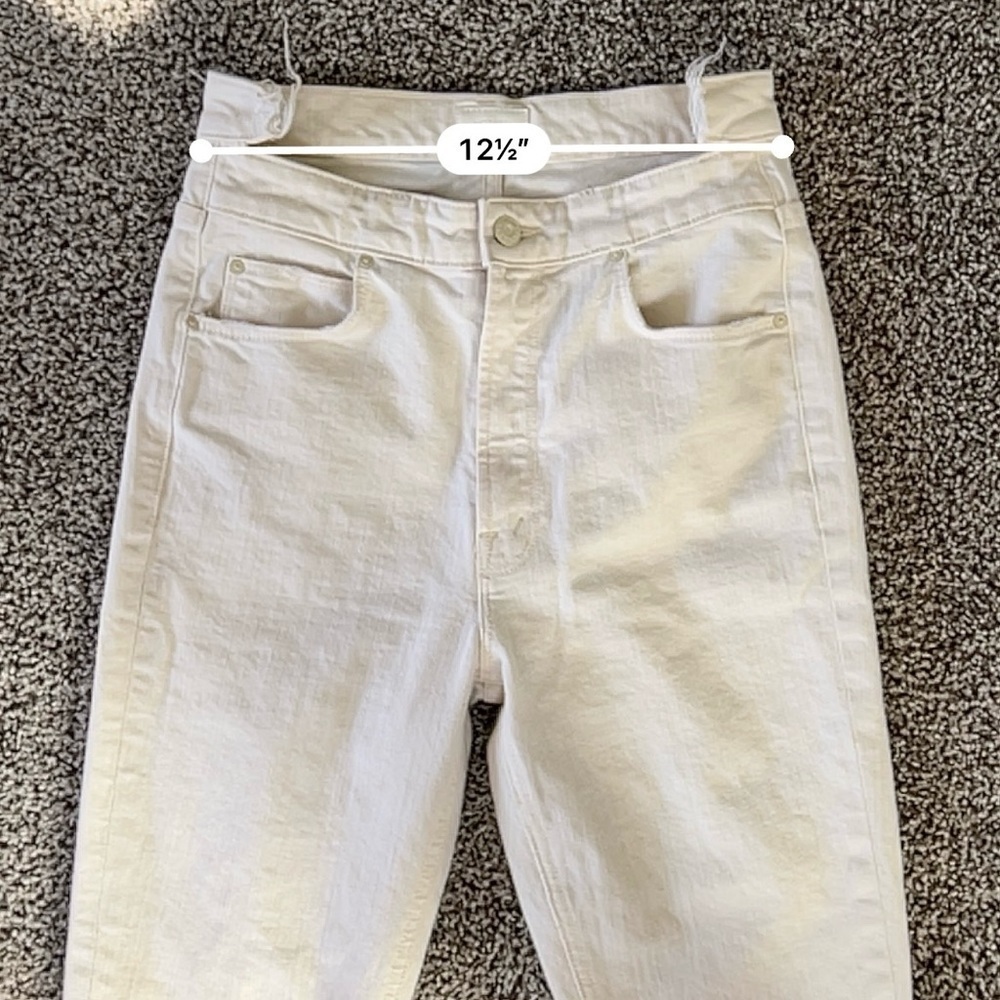 Mother the Dazzler Shift Jeans – Special Edition Streetwear Scandi Coastal Retro - Picture 11 of 14